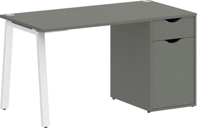 

Стол Riva Home Office VR.SP-3-138.1.A White (металлик)