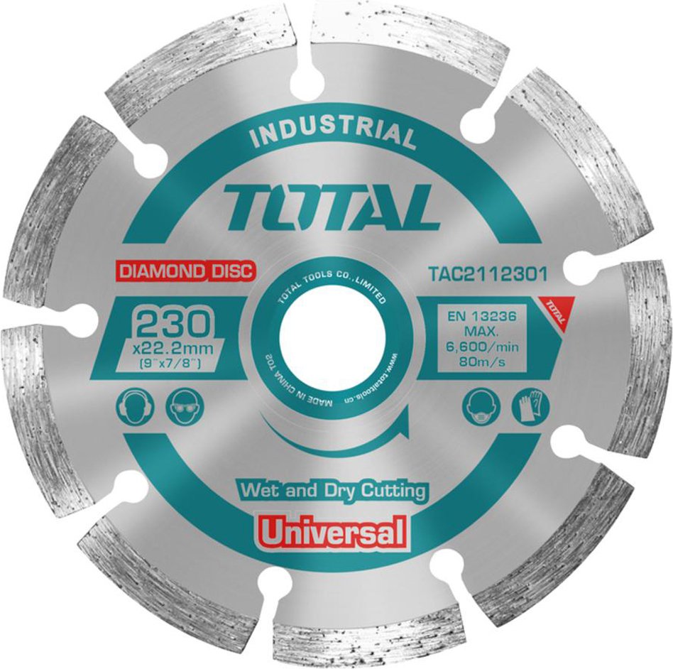 

Отрезной диск алмазный Total TAC2112301