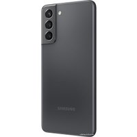Телефон Samsung Galaxy S21 5G SM-G991B/DS 8GB/256GB Восстановленный by Breezy, грейд B (серый фантом)