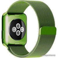 Браслет Rumi Milanese loop металлический для Apple Watch 38/40/41mm (зеленый)