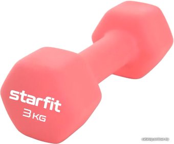 Гантель Starfit DB-201 3 кг (коралловый)