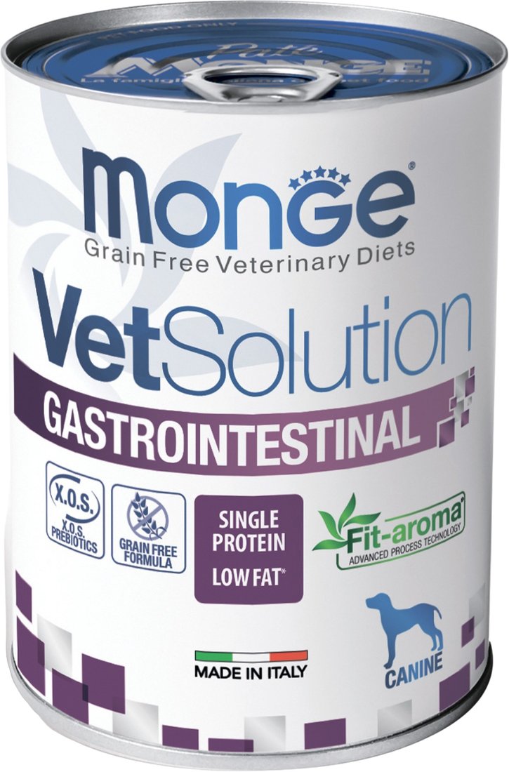 

Консервированный корм для собак Monge Vet Solution Gastrointestinal 400 г