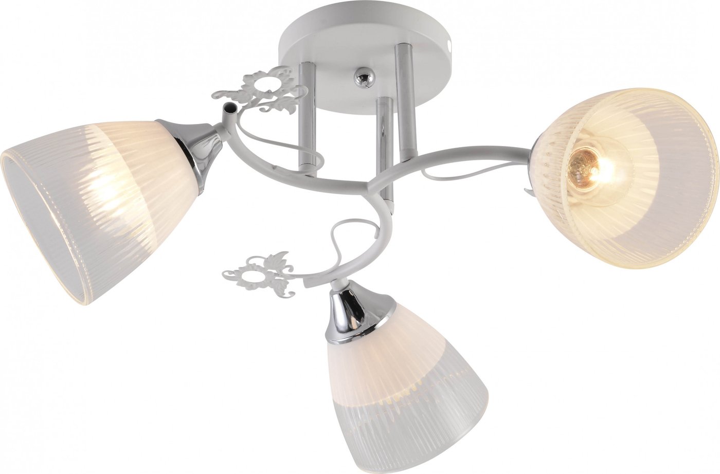 

Люстра средней высоты Mirastyle MH-1544B/3 WH+CR