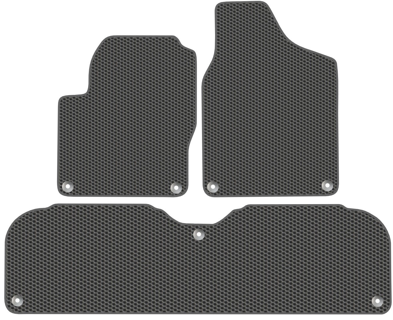 

Комплект ковриков для авто Alicosta Volkswagen Sharan II (минивэн / 7N1) 2010 - 2015 (серый)