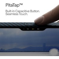 Чехол для телефона Pitaka Ultra-Slim для iPhone 17 Pro (1500D Black/Blue Twill)