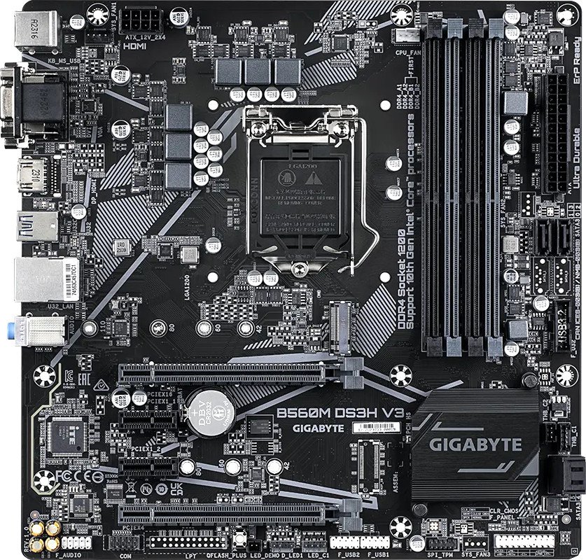 

Материнская плата Gigabyte B560M DS3H V3 (rev. 1.0)