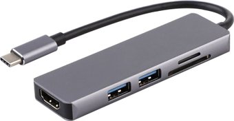 USBTOP USB3.1 Type-C - 2xUSB3.0/HDMI/TF/SD