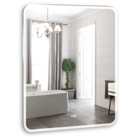  Silver Mirrors Зеркало Стив 80x100 LED-00002454