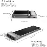 Электрическая беговая дорожка KingSmith WalkingPad С1 (европейская версия)