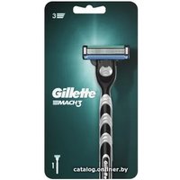 Бритвенный станок Gillette Mach3 1 сменная кассета 3014260251147
