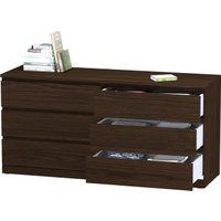 Комод Mio Tesoro Varma Prime 6D (коричневый)