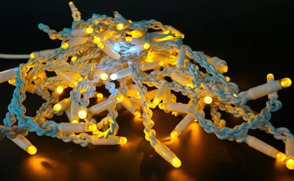 

Гирлянда бахрома ULED ULED-LG-90-220V-(W-F-GL/W)