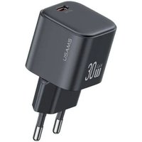 Сетевое зарядное Usams CC262 30W GaN (черный)