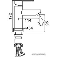 Смеситель FRAP F10801-6