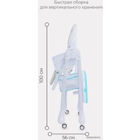 Высокий стульчик Rant Nature RH301 (nature blue)