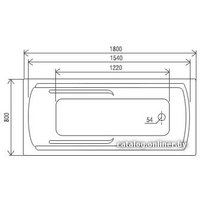 Ванна Artel Plast Варвара 180х80