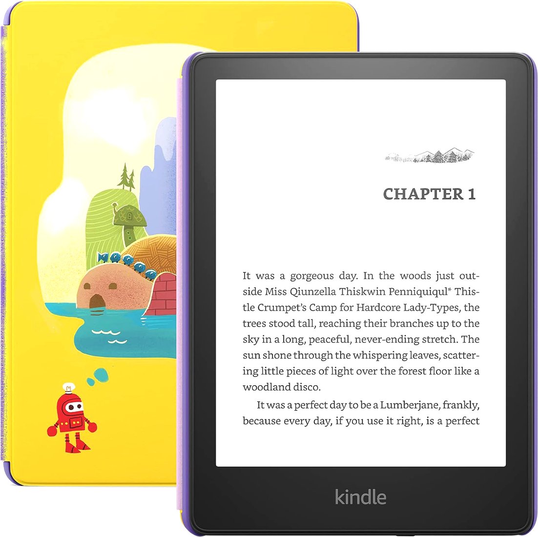 

Электронная книга Amazon Kindle Paperwhite Kids 16GB (желтый)