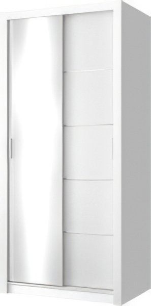 

Шкаф распашной Anrex Lyon 100 (белый)