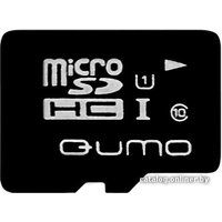 Карта памяти QUMO microSDHC (UHS-1) 16GB (QM16GMICSDHC10U1)