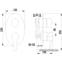 Смеситель Lemark Atlantis LM3227C