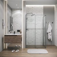 Душевой уголок Grossman Galaxy 100x80x195 120.K33.01.1080.42.00 (графит сатин/стекло прозрачное)