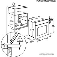 Электрический духовой шкаф Electrolux EOA5551AOZ