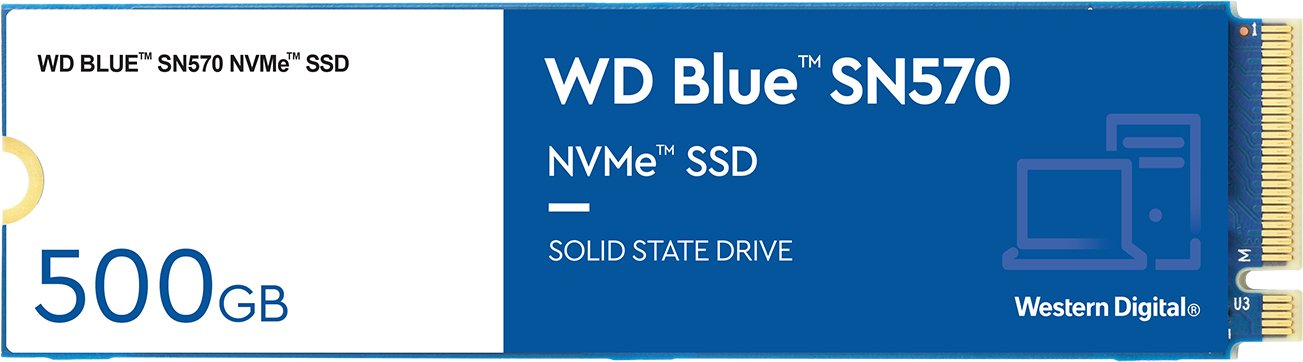 

SSD WD Blue SN570 500GB WDS500G3B0C