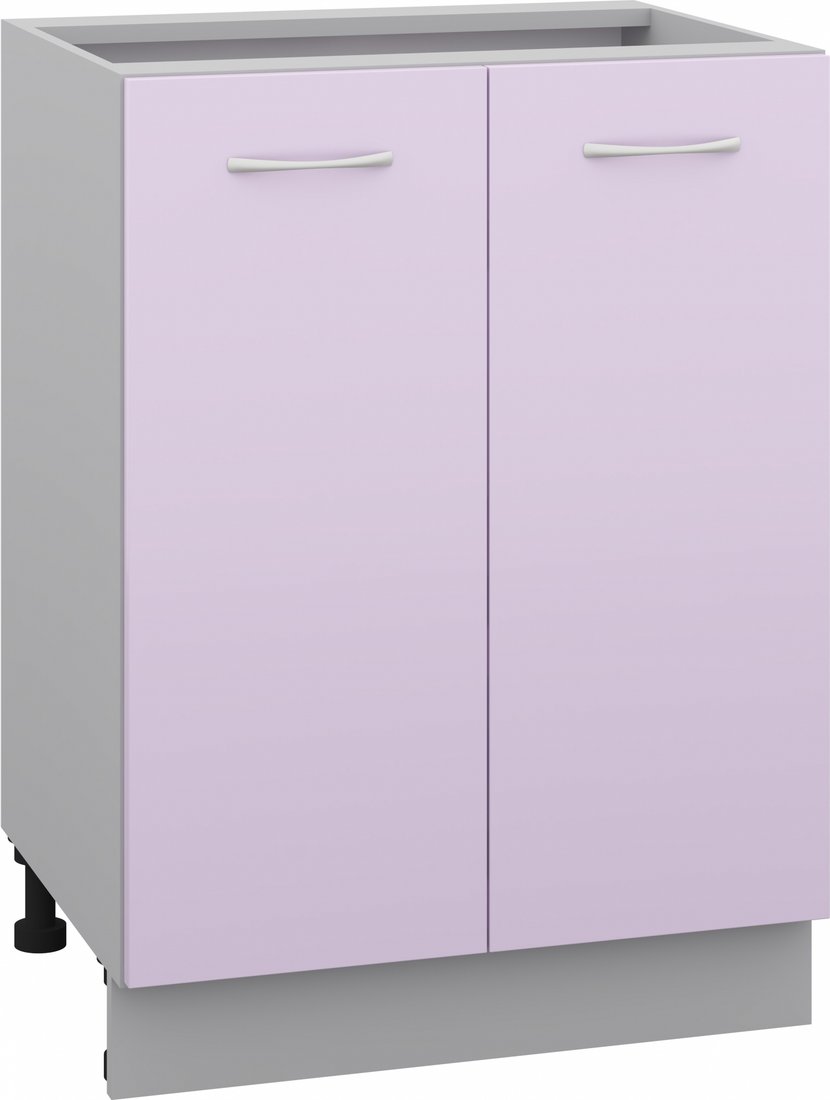 

Шкаф напольный Кортекс-мебель Корнелия Лира НШ60р без столешницы (сирень)