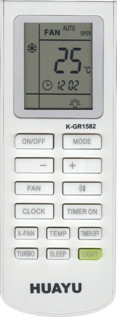 Пульт ДУ Huayu K-GR1582 HAR160 (для кондиционеров)