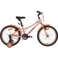 Детский велосипед Stark Foxy Girl 18 2025 (персиковый/сиреневый)