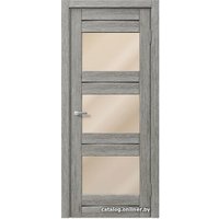 Межкомнатная дверь MDF-Techno Dominika 300 60x200 (magic дым/лакобель кремовый)