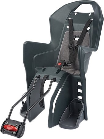 Детское велокресло Polisport Koolah 29 Dark Grey/Silver