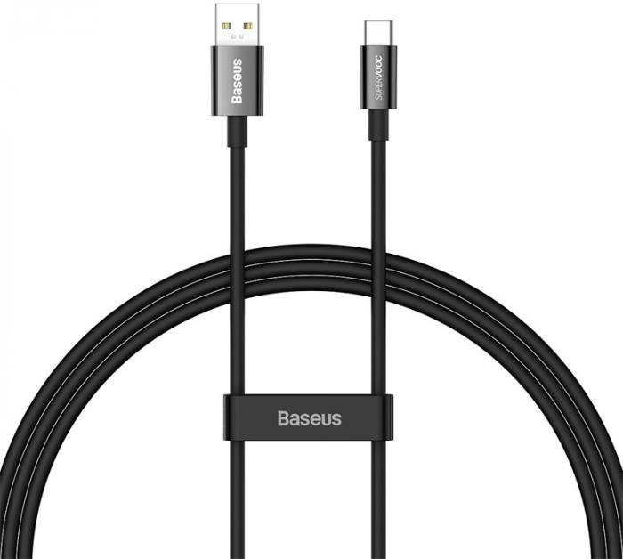 

Кабель Baseus Superior Series Fast Charging Data USB Type-A - USB Type-C (1 м, черный)