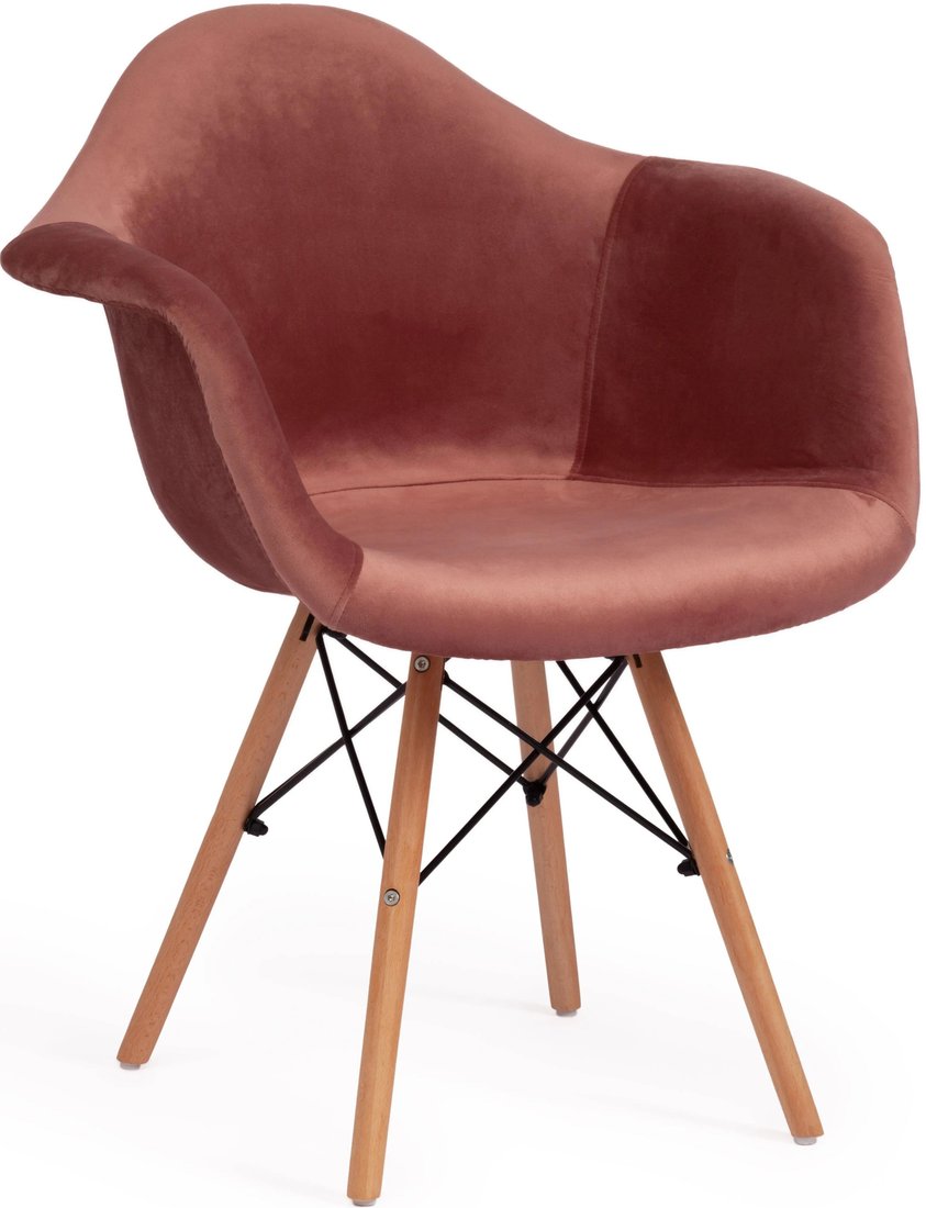 

Стул с подлокотниками Secret De Maison Cindy Soft (Eames) mod. 101 (коралловый (HLR 44)/натуральный)