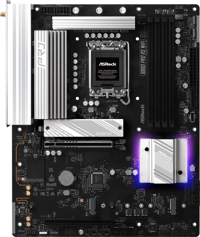

Материнская плата ASRock B860 Pro RS WiFi