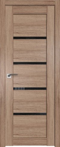 ProfilDoors 2.09XN L 90x200 (салинас светлый, стекло дождь черный)