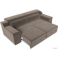 Диван Лига диванов Лига-003 117107 (велюр коричневый)