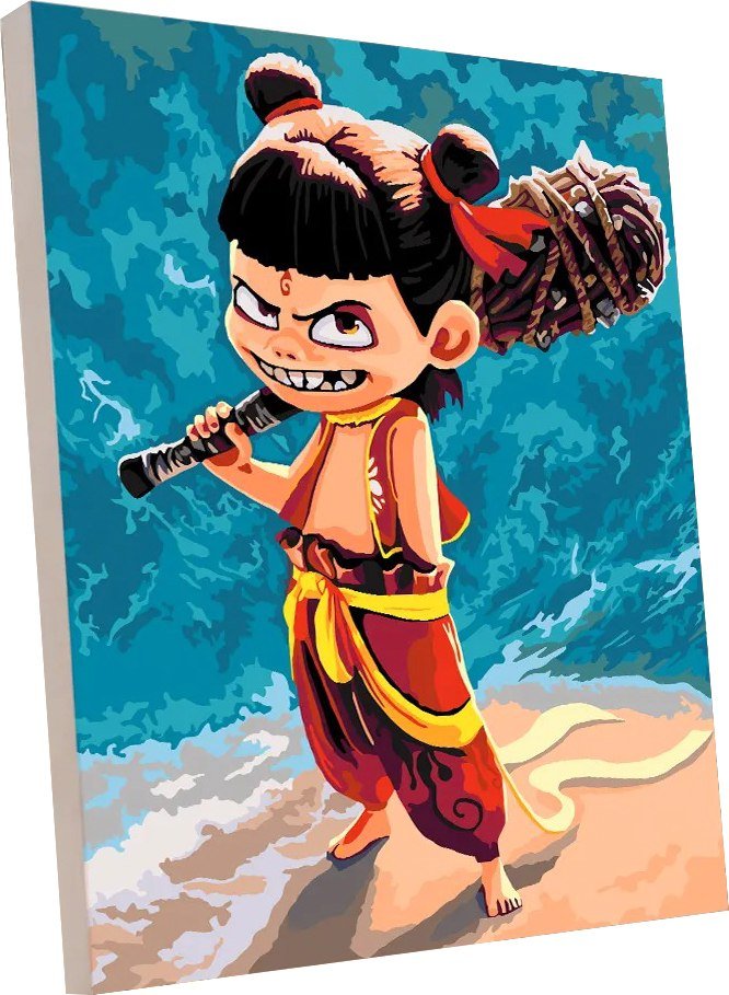 

Картина по номерам PaintLine Нэчжа PL-00379