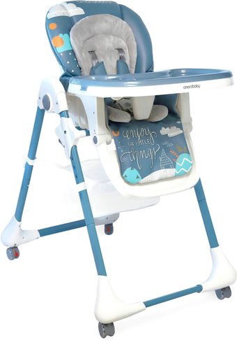 Высокий стульчик Amarobaby Enjoy (синий)