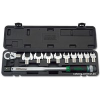 Динамометрический ключ с набором Toptul 1/2" 40-210 Нм GAAI1101