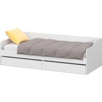 Кровать NN мебель КР 2 90х200 (белый текстурный)