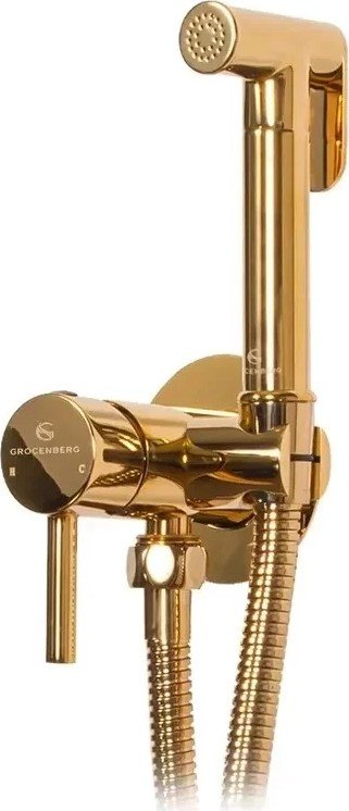 

Гигиенический душ Grocenberg GB001 (золото глянец)