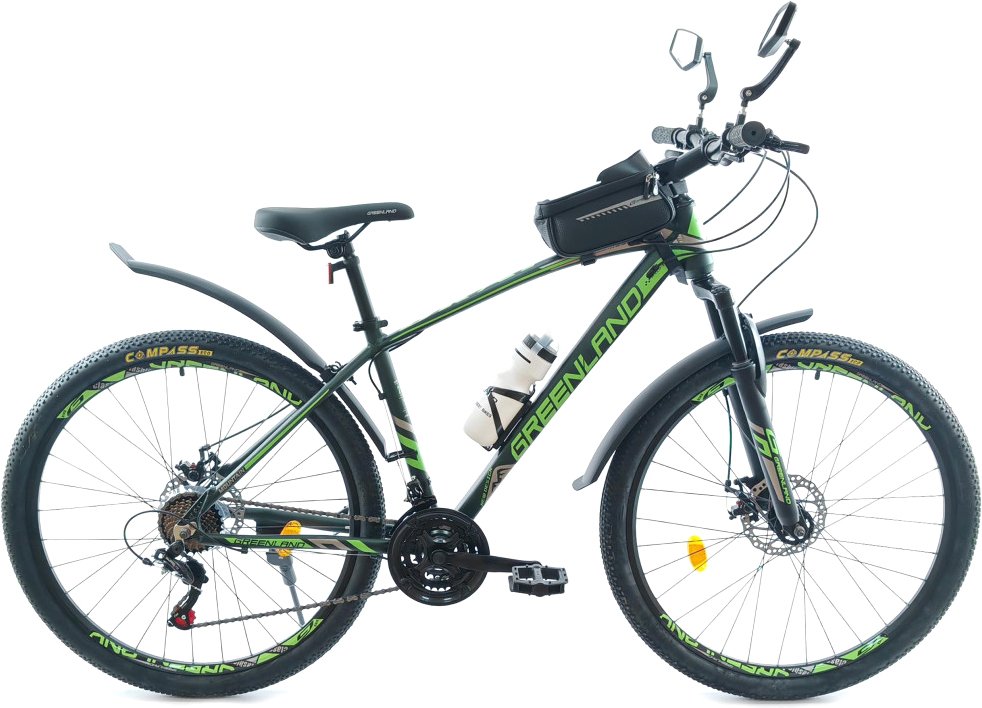 

Велосипед Greenland Draft 27.5 р.15 2025 (зеленый)