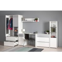 Стол Mobi Торонто 12.149 (белый PE шагрень/стальной серый 1700 PE)