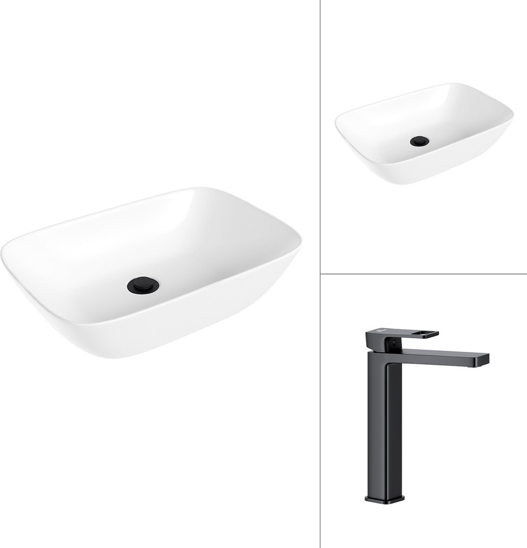 

Умывальник Lauter 21454 + Cascade 21СК0655BS