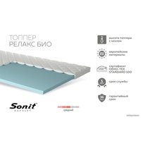 Матрас Sonit Топпер Релакс Био 140x200