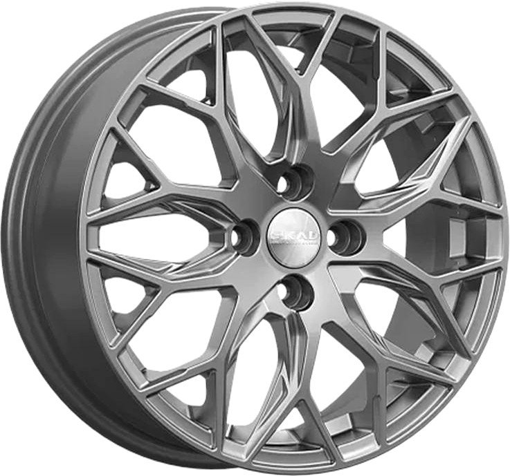 

Литые диски SKAD Фабиан 16x6" 4x100мм DIA 54.1мм ET 47мм Графит