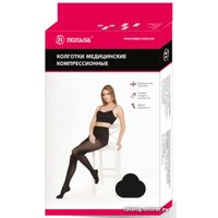 Колготки компрессионные Польза 5002 Iкл (р.3 (M), рост2, черный)