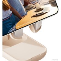 Подставка Baseus Seashell Series Phone Stand (с зеркалом, бежевый)