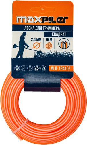 Леска для триммера MaxPiler MLB-12415Z